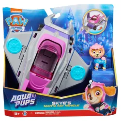 Spin Master PAW Patrol , Aqua Pups - Basis Fahrzeug Spielzeugauto im Rochen-Desi