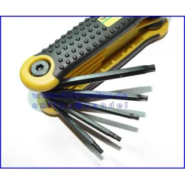 PROXXON TX Pocketschlüsselsatz, 8tlg. (TX 9 bis TX 40)