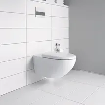 Duravit Architec Wand-WC mit WC-Sitz Weiß HygieneGlaze