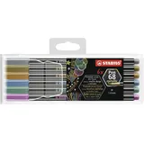 Stabilo Pen 68 metallic 6 St.