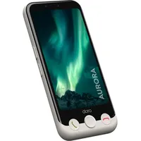 Doro Aurora A10 64 GB Graphit inkl. Schutzglas + Wallet Case