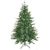 Weihnachtsbaum mit 2551 Astspitzen Christbaum Tannenbaum mit Standfuß Grün (Farbe: Grün)