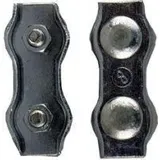 monheimer ketten- u. metallwarenindustrie PÖSAMO Duplexklemmen galZn 2,0mmx30 M4
