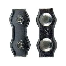 monheimer ketten- u. metallwarenindustrie PÖSAMO Duplexklemmen galZn 2,0mmx30 M4