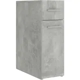 vidaXL Apothekerschrank Betongrau 20x45,5x60 cm Holzwerkstoff