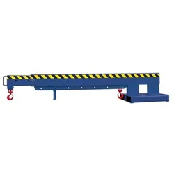 Kranarm teleskopierbar, 2500 kg, enzianblau