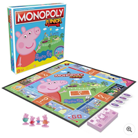 Monopoly Junior: Brettspiel Peppa Pig Edition