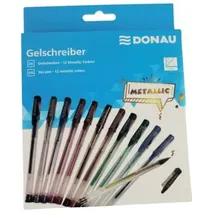 Donau Elektronik Gelschreiber Metallic 1,0 mm 12 St.