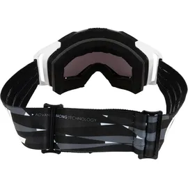 O'Neal B-33 Goggle/Schutzbrille Ictus Schwarz/Weiß - Grau