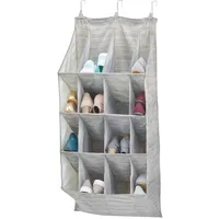 MetroDecor mDesign Hängeregal für 16 Paar Schuhe – Schuhregal