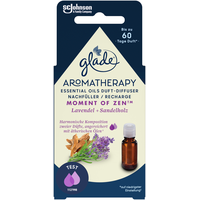 Glade Aromatherapy Essential Oils Duft-Diffuser Nachfüller Moment of Zen Nachfüllpack,