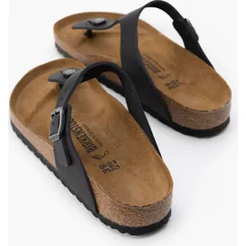 Birkenstock Gizeh Naturleder geölt schwarz 36