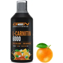 German Elite Nutrition L-Carnitin Orange Drink 1000 ml