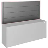 Biohort Sichtschutz 398,3 x 91 x 4 cm Dunkelgrau-Metallic