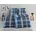 Renforcé blau/marine 155 x 220 cm + 80 x 80 cm