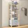 stilvora Bücherregal 70 x 44 x 180 cm Blau