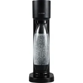 Sodastream Gaia schwarz + PET-Flasche + Zylinder
