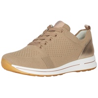 ARA Damen Osaka Sneaker, Sand,Platin, 36.5 EU Weit