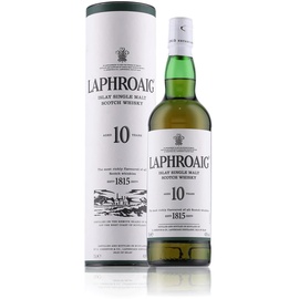 Laphroaig 10 Years Old Islay Single Malt Scotch 40% vol 0,7 l Geschenkbox