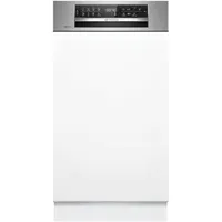Bosch SPI6EMS21E Geschirrspüler integrierbar 45cm Edelstahl HomeConnect DuoPower SmartStart