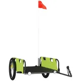 vidaXL Fahrradanhänger grün 2023