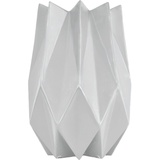 Goebel Vase, Porzellan, 18,5 x 18,5 x 27 cm, Weiß