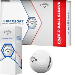 Callaway Supersoft Golfball 15er weiss