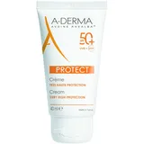 A-Derma Aderma Protect Sonnencreme Creme LSF 50+ 40 ml
