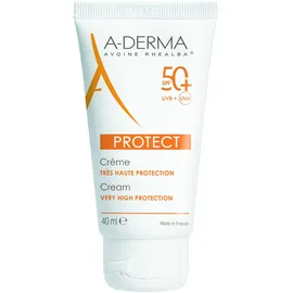 A-Derma Aderma Protect Sonnencreme Creme LSF 50+ 40 ml