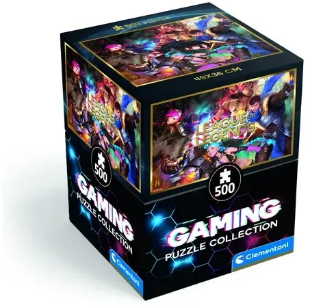 Clementoni - 500 T Premium Gaming Puzzle-Collection Geschenk-Box - League of Legends