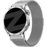 Bandz Maoo Titan Armband Milanese 'Easy Fit' für Maoo Titan - Silber - Magnetischer Verschluss