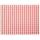Papstar 100 Tischsets, Papier 30 cm x 40 cm rot (Vichy Karo)