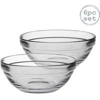 Duralex Lyseschale 12cm, | 6 Stück - transparent,