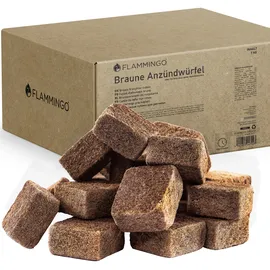flammingo® Ökologische Anzündwürfel ca. 875 Stk, 7 kg