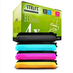 4 Mehrwegtoner kompatible Lasertoner ersetzt Brother TN-230 TN-230BK TN-230C TN-230M TN-230Y Mehrfarbig