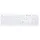 Cherry AK-C8100F-FU1-W/FR (FR, Kabellos), Tastatur, Weiss