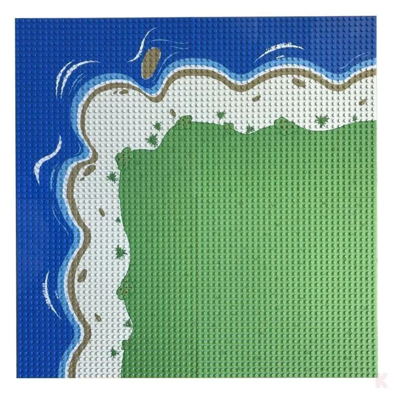 Klemos KL-20002 Klemmbaustein Grundplatte 32x32 Ufer (25cmx25cm)