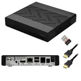 VU+ ZERO Black Digital Sat TV Receiver 1x DVB-S2 Tuner SAT Linux FullHD HDMI 2x USB, 12V externe Netzteil mit Wlan-Stick 150 Mbits