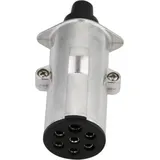 Anhängeradapter Typ N, Kunststoffbuchse, Silberne Plug-and-play-seitenmarkierungsleuchten