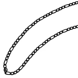 Adelia's Figarokette Edelstahl schwarz 60 cm