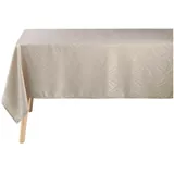 Douceur d'intérieur Tischdecke Jacquard-Tischdecke LOLLY, 140 x 240 cm (Tischdecken 1-tlg) beige
