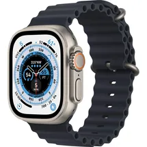 Apple Watch Ultra GPS+Cellular 49 mm Titaniumgehäuse, Ocean Armband mitternacht