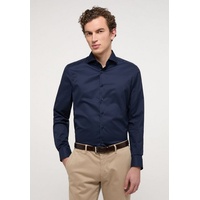 Eterna Langarmhemd »SLIM FIT« Eterna navy