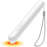 Insektenstichheiler, Klein Mückenstich Hitzestift, Ohne Chemische stichheiler Von Mückenstichen, Verstellbar Elektronischer Stichheiler für Schnelle Linderun, IP65,Weiß