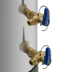 SPC Wasserenthärter LT12 3⁄4, CH-Norm, Wasserfilter, Kalkfilter mit Salz