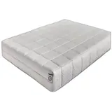 Latexmatratze Luxuriöse 25cm König Größe Matratzen Ultra Dicke 200x200cm, Xlmoebel, 25 cm hoch, (Matratze), Hergestellt in Europa weiß