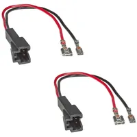 Tomzz Audio 7159-001-2 Lautsprecheradapter (2er Set) auf DIN kompatibel