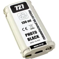 Ampertec Kompatible Tinte ersetzt HP B3P23A 727 foto schwarz