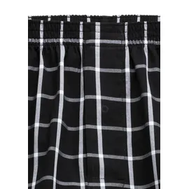 AUTHENTIC LE JOGGER Webboxer Packung, 4 Stk., vier unterschiedliche Dessins, Gr. 8 (XXL) - 4 Stk., schwarz-weiß, , 91517646-8 4 Stk.