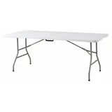 Greemotion Gartentisch 180 x 74 x 74 cm Grau/Weiß